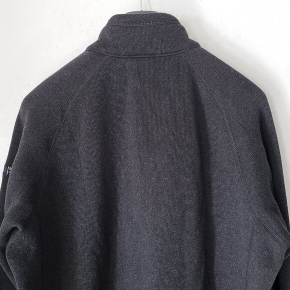 Patagonia New Better Sweater Fleece Jacket Full-Zip Men XL Black w/ Logo - Picture 7 of 12